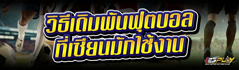 วิธีเดิมพันฟุตบอล ที่เซียนมักใช้งาน